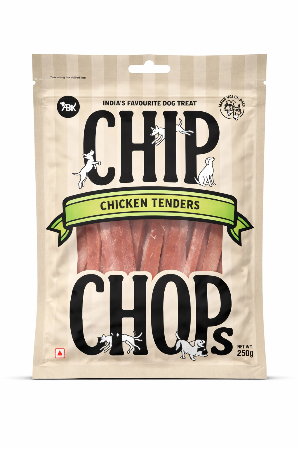 Chip Chops Chicken Tenders - 250g