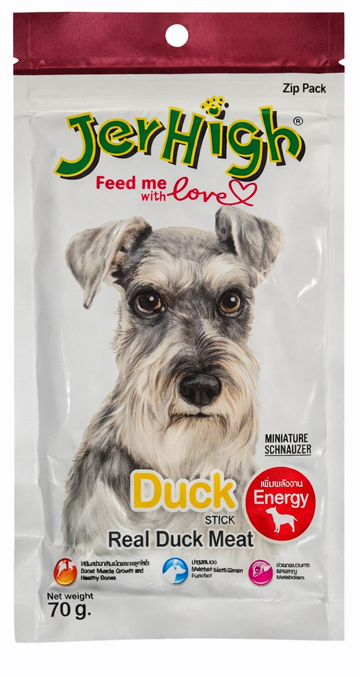 JerHigh Dog Snack - Duck Stick 70g