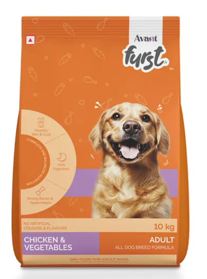 Avant First Adult Chicken & Vegetables Dry Dog Food 10kg