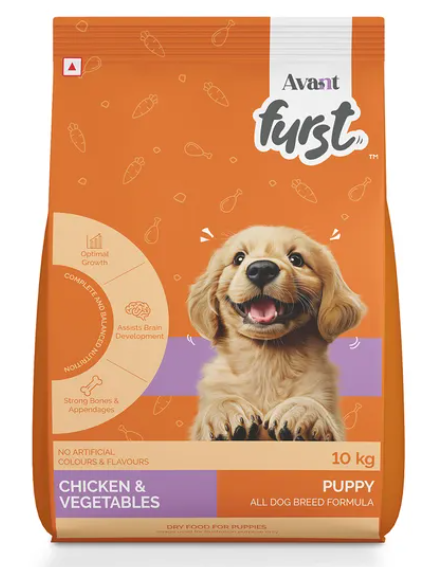 Avant First Puppy Chicken & Vegetables Dry Dog Food 10kg