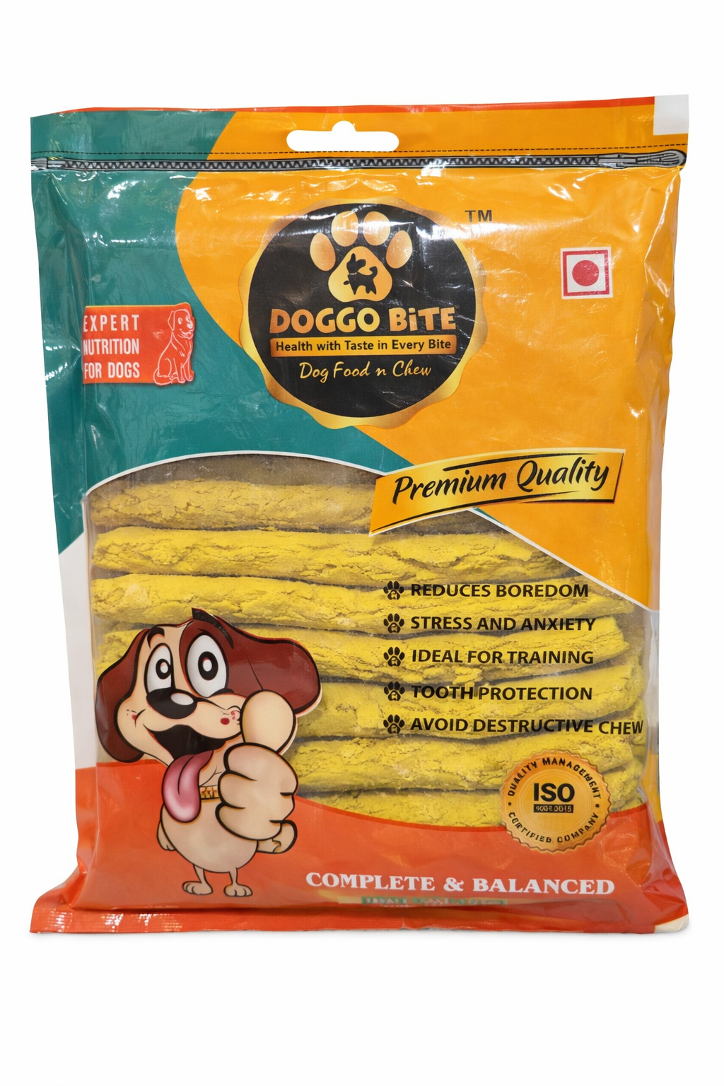 Doggo Bite Chicken Munchy Chewsticks - 5 Inch - 500g