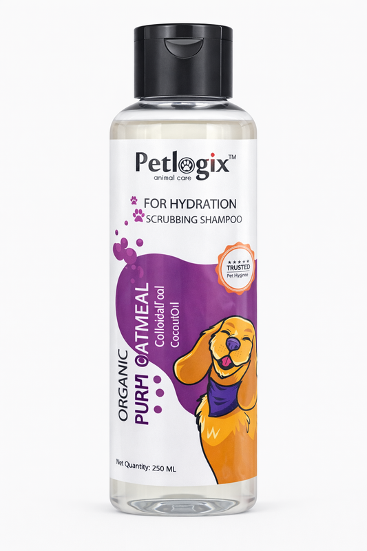 Petlogix Organic Oatmeal Wash – Coconut & Colloidal Oatmeal – 250ml