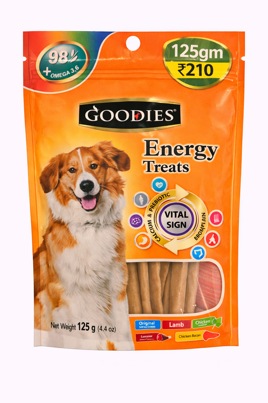 Goodies Energy Treats - Chicken Liver - 125g
