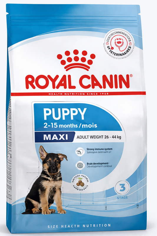 Royal Canin Maxi Puppy Stage 3 (2–15 Months) – 4kg