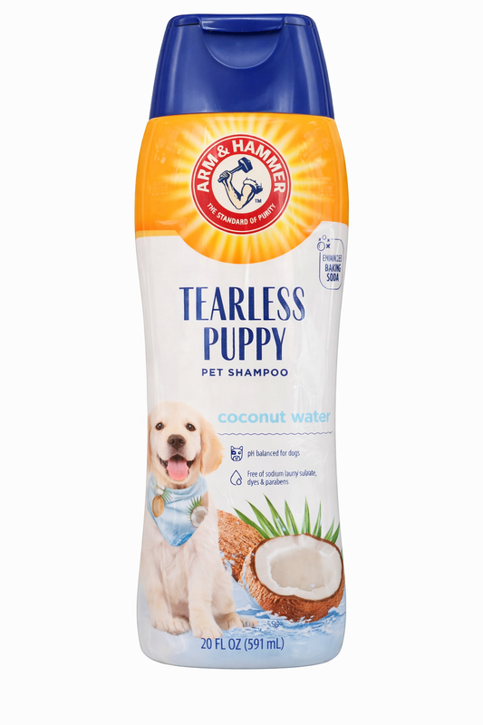 Arm & Hammer Tearless Puppy Shampoo – Coconut Water – 591ml