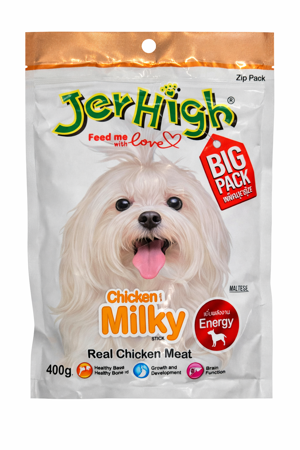 JerHigh Dog Snack - Milky Stick 400g