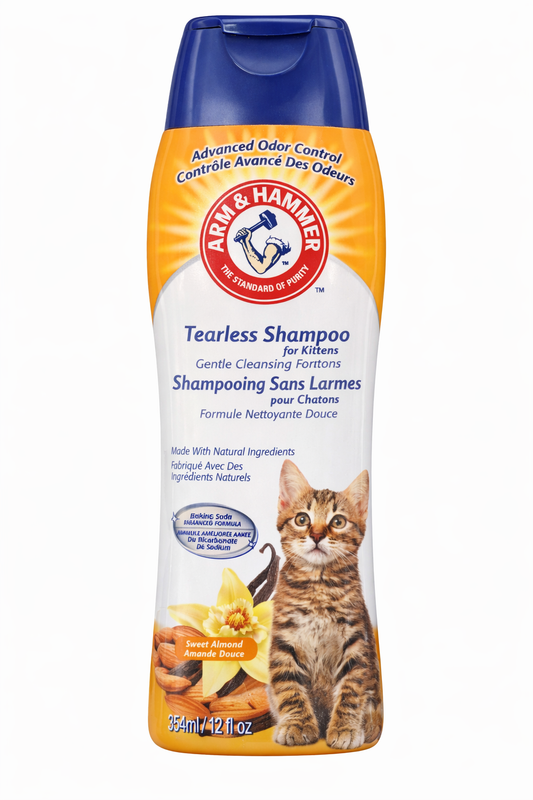 Arm & Hammer Tearless Kitten Shampoo – Standard – 591ml