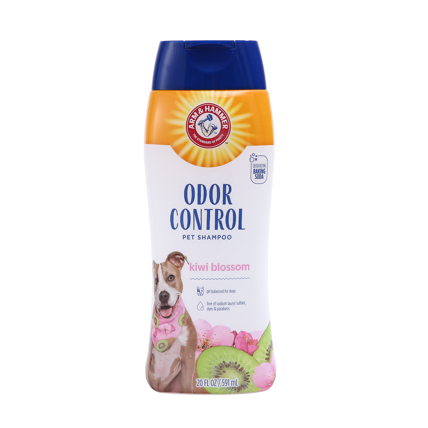 Arm & Hammer Super Deodorizing Shampoo for Dogs - Kiwi Blossom Scent (20 oz)