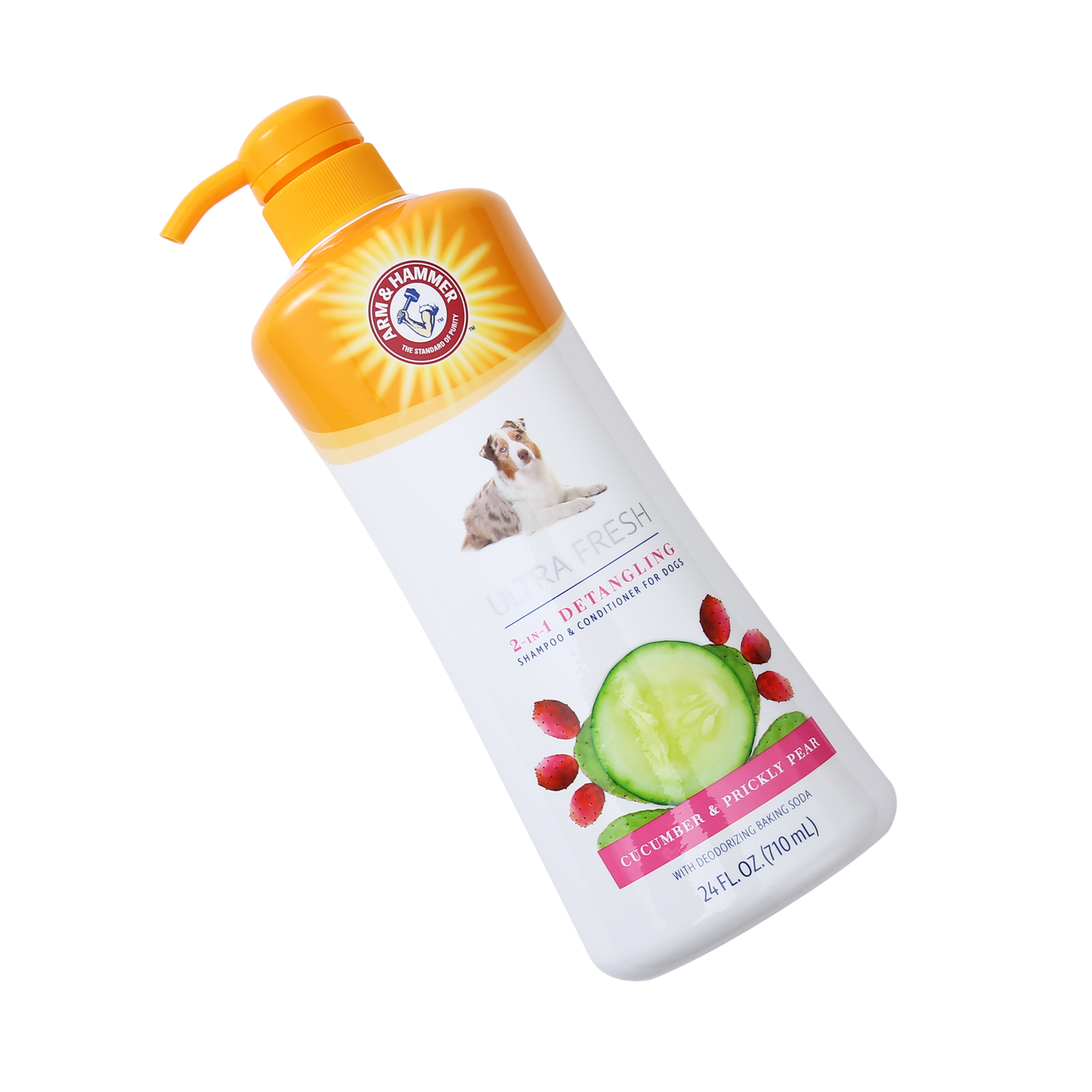 Arm & Hammer Ultra Fresh 2-in-1 Detangling Shampoo & Conditioner - Cucumber & Prickly Pear (24 oz Value Size)