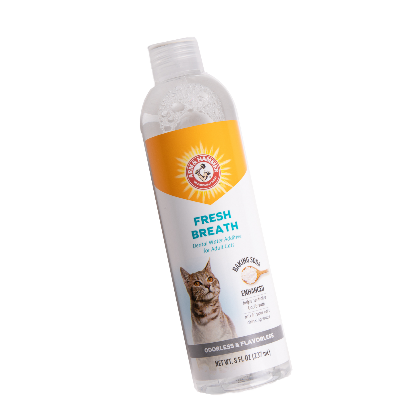 Arm & Hammer Fresh Breath Dental Rinse Water Additive for Cats - Flavorless (16 oz)