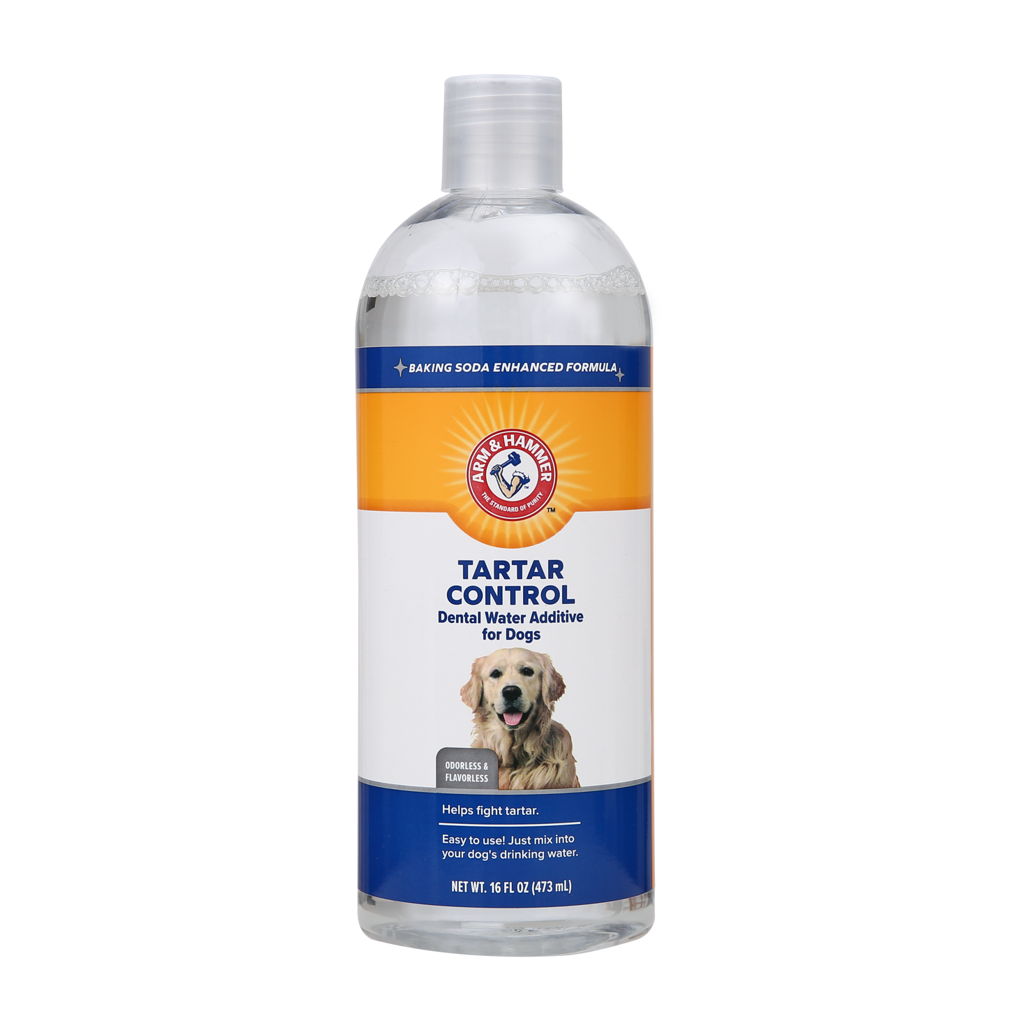 Arm & Hammer Tartar Control Dental Rinse Water Additive for Dogs - Flavorless (16 oz)