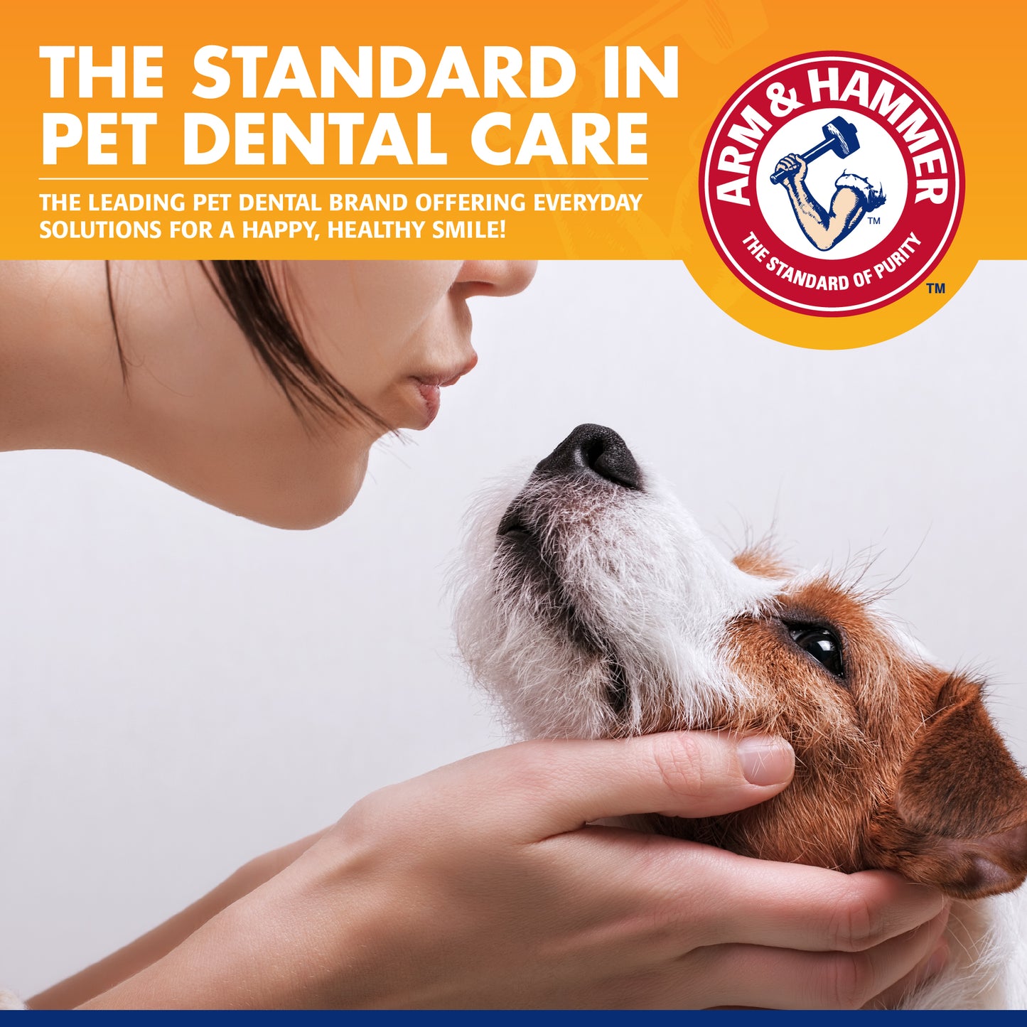 Arm & Hammer Tartar Control Dental Care Kit for Dogs - Banana Flavor (Toothpaste + Toothbrush + Finger Brush)