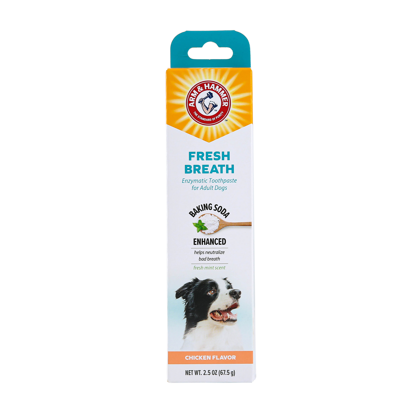 Arm & Hammer Fresh Breath Enzymatic Toothpaste for Dogs - Chicken Flavor (2.5 oz)