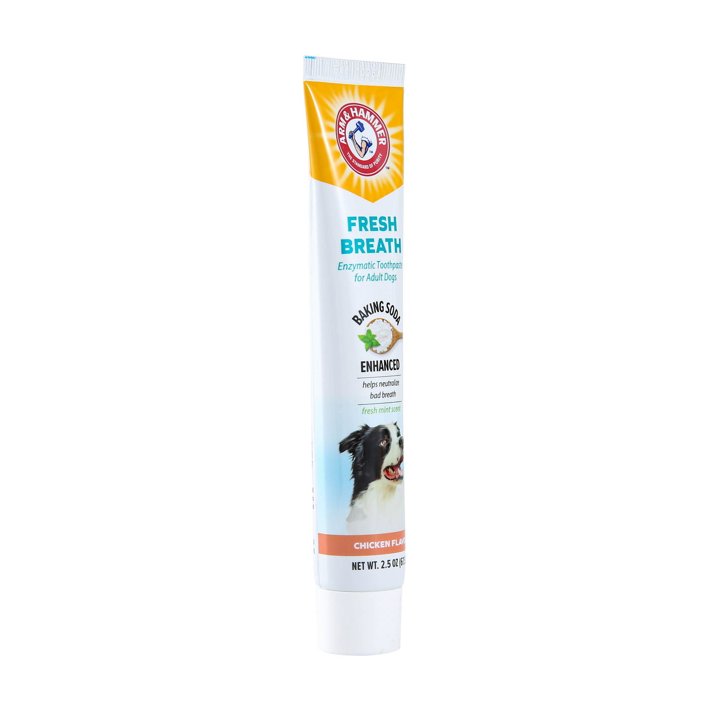Arm & Hammer Fresh Breath Enzymatic Toothpaste for Dogs - Chicken Flavor (2.5 oz)