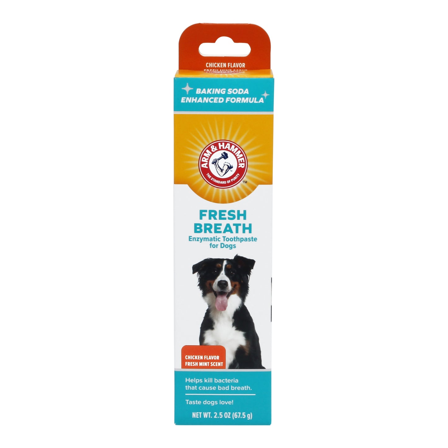 Arm & Hammer Fresh Breath Enzymatic Toothpaste for Dogs - Chicken Flavor (2.5 oz)