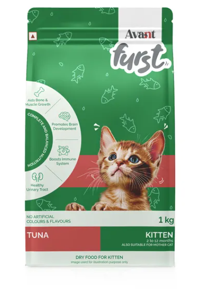 Avant Furst Tuna Kitten Dry Food (Small Pack) 1kg
