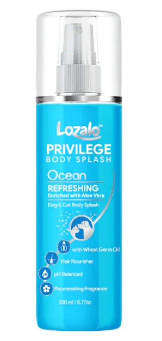 Lozalo Privilege Body Splash – Ocean (Aloe Vera & Reetha Extract)