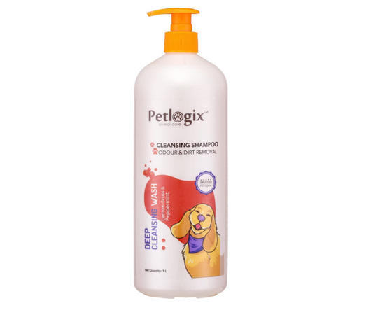 Petlogix Deep Cleansing Wash – Lemon Grass & Peppermint