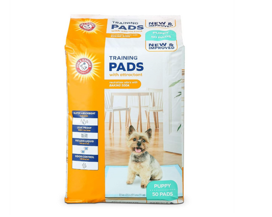 Arm & Hammer Training Pads – 50 Sheets – Standard