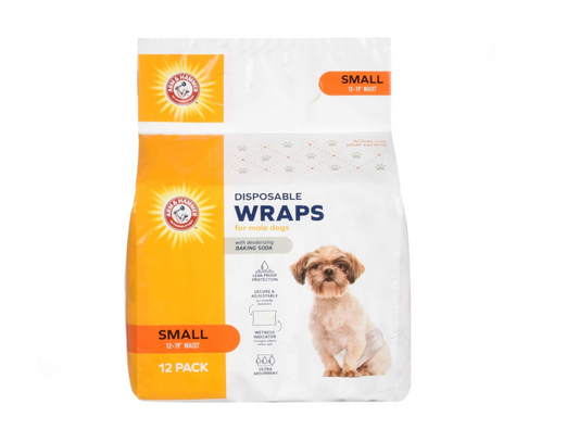 Arm & Hammer Dog Diapers – Small (12 Pack)