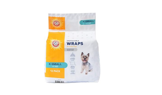 Arm & Hammer Male Wraps – X Small