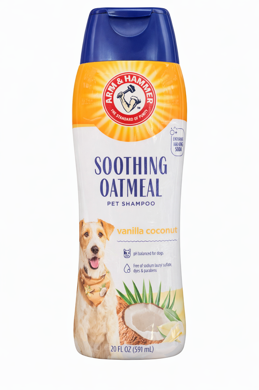 Arm & Hammer Soothing Oatmeal Shampoo – Vanilla Coconut – 591ml