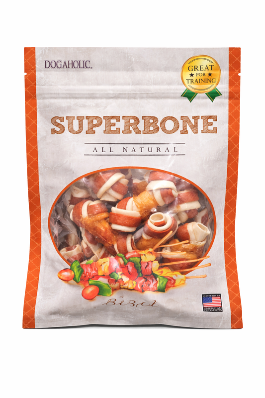Superbone Knotted 7 in 1 - BBQ Flavour - 140g