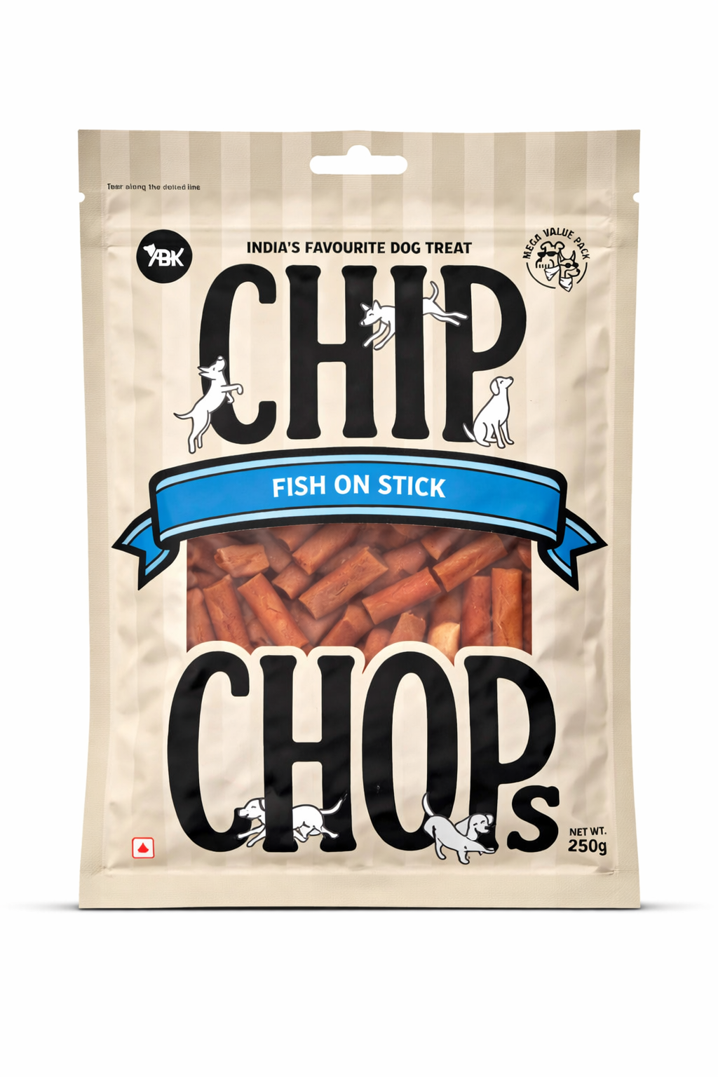Chip Chops Fish on Stick - 250g