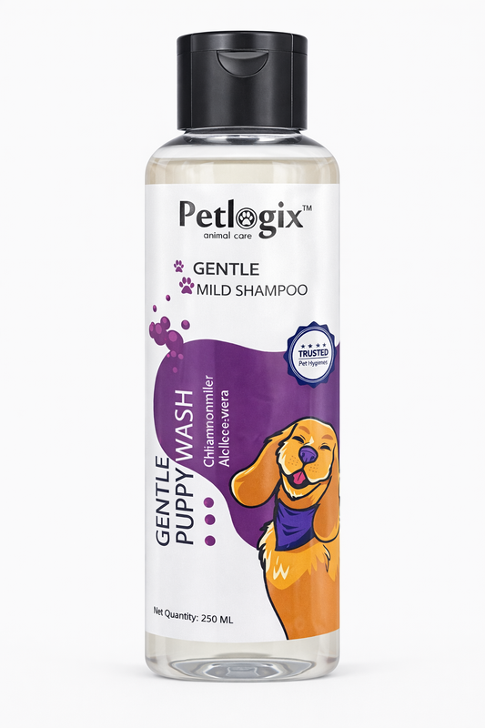 Petlogix Gentle Puppy Wash – Chamomile, Lavender & Aloe Vera – 250ml