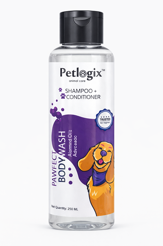 Petlogix Pawfect Body Wash – Almond, Oats & Cucumber – 250ml
