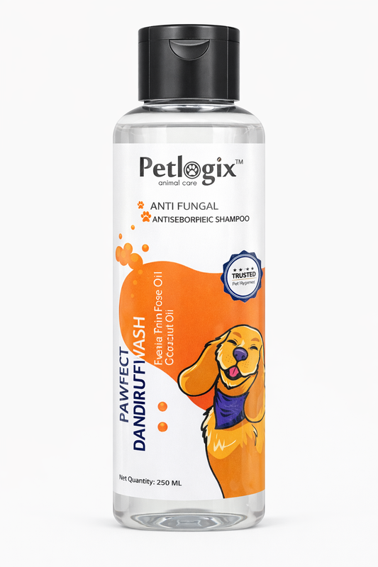 Petlogix Pawfect Anti Dandruff Wash – Evening Primrose Oil & Coconut Oil – 250ml