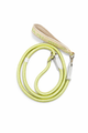 Scoobe Doo Premium Rope Dog Leash – Lime Green & Beige